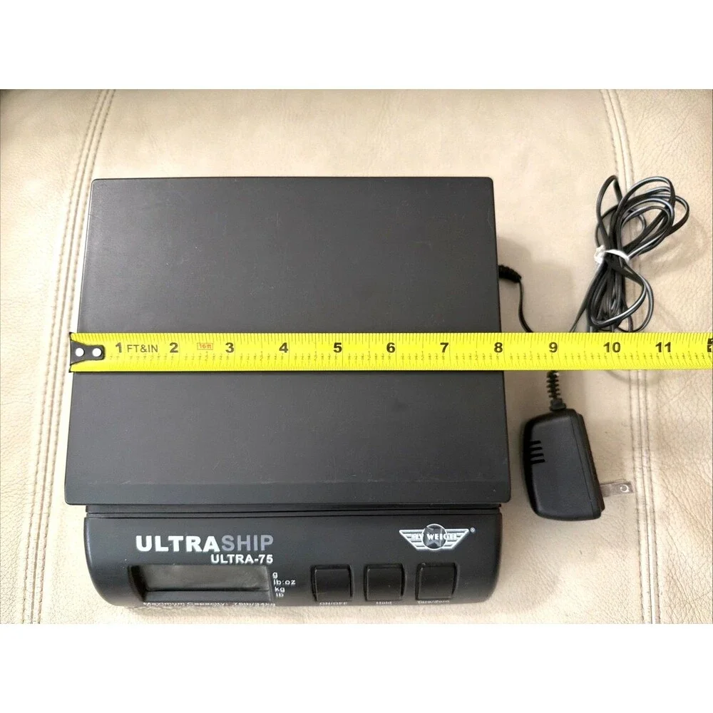 My Weigh Ultraship 75 34kg Scale Black Portable
